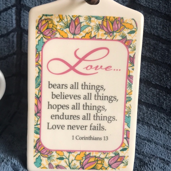 Rare daily blessings Ceramic mug and wall plaque - Picture 3 of 4